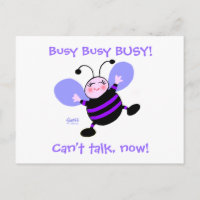 Busy Bee Single Woman's Change of Address Briefkaa