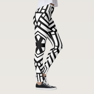 BUSY BLACK-leggings Leggings