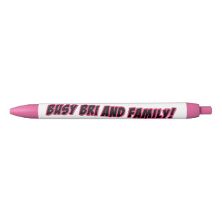 Busy Bri en Family Logo Pen