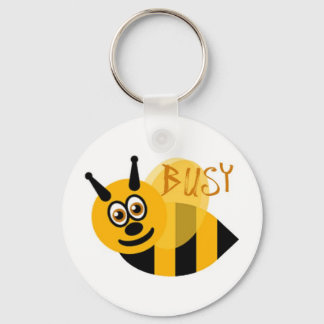 Busy Bumble Bee Cute Sleutelhanger