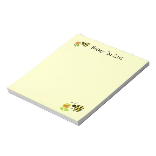 Busy Bumble Bees Honey Do List Notitieblok (Gedraaid)