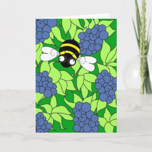 Busy Busy Bee Collectie - Blauwebes Delight Kaart