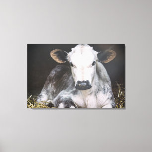 Busy Day Crop Canvas Afdruk