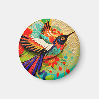 Busy Hummingbird Magneet