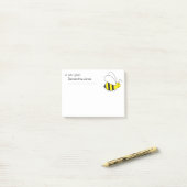 Busy Little Bumble Bee Post-it® Notes (Op bureau)