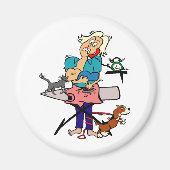 Busy mama magneet (Voorkant)