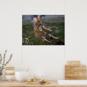 Busy Sheep Poster (Keuken)