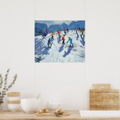Busy Ski Lofer 2004 Poster (Keuken)