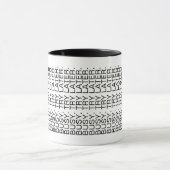 Busy. Try Later. Hidden Message Introvert Mug Mok (Midden)