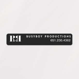 BusyBoy Productions Gear Étiquettes
