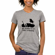 BUSYBOY T-shirt de dames du STYLE | de "KUNG FU"