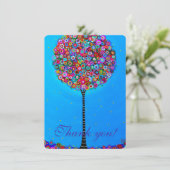 BUT DE CARTE DE REMERCIEMENTS DE LA VIE (Debout devant)