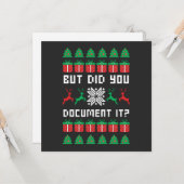 But Did You Document it Kaart (Voorkant / Achterkant in situ)