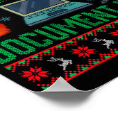 But Did You Doent It Funny Office Christmas Ugly S Poster (Hoek)