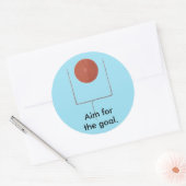 But du but Football Affirmation Stickers (Enveloppe)