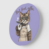 But First, Coffee Cat Grote Klok (Hoek)