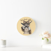 But First, Coffee Cat Ronde Klok (Huis)
