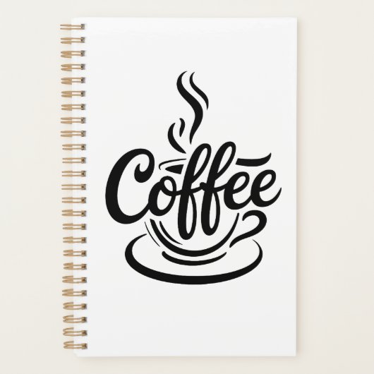 But First Coffee | Chic Modern Script Typography D (Devant)