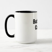 But First Coffee – Minimalist Mug with Steaming Cu (Gauche)