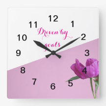 But Getter piloté par les objectifs Horloge murale