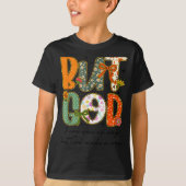 But God Christian Autumn Thankful Coquette Bow Tha T-shirt (Voorkant)