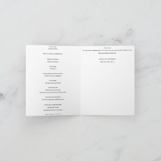 But God Does Poem, Photo, and Quote Bedankkaart