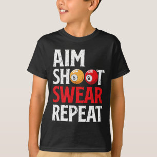 But Tir Sweat Répéter Funny Pool Player Billiard
