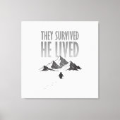 But Why Nihilist Penguin Motivation Canvas Afdruk (Voorkant)