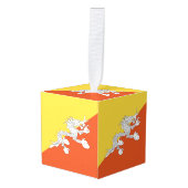 Butaanvlag Kubus Ornament (Voorkant hoekig)