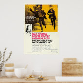 Butch Cassidy and the Sundance Kid Poster (Keuken)
