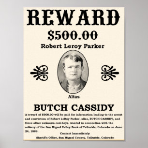 Butch Cassidy Poster
