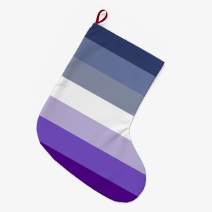 Butch Lesbische Pride Vlag Grote Kerstsok
