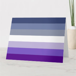 Butch Lesbische Pride Vlag Kaart