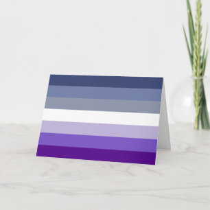 Butch Lesbische Pride Vlag Kaart