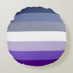 Butch Lesbische Pride Vlag Rond Kussen