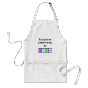 Butch periodieke table name apron standaard schort