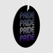 Butch Retro Pride Ornament (voorkant)