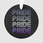 Butch Retro Pride Ornament (voorkant)