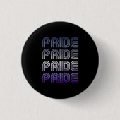 Butch Retro Pride Ronde Button 3,2 Cm (Voorkant)