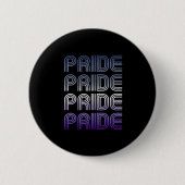 Butch Retro Pride Ronde Button 5,7 Cm (Voorkant)