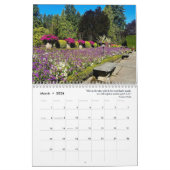 Butchart Flower Gardens Photography Quote Calendar Kalender (Mar 2026)