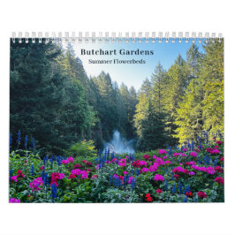 Butchart Flower Gardens Photography Quote Calendar Kalender