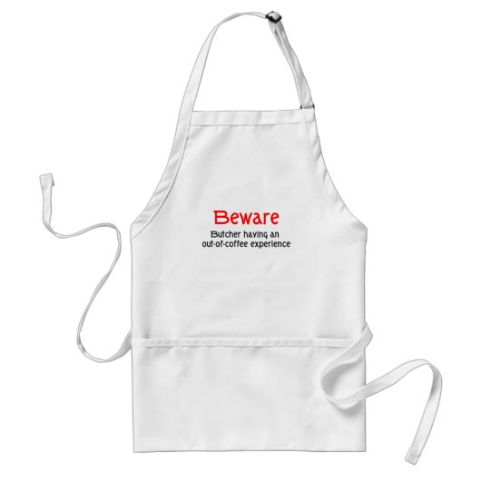 Butcher Apron Standaard Schort (Voorkant)