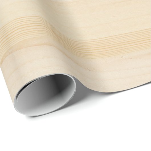 Butcher Block - Blonde Wood Cadeaupapier (Rol Hoek)
