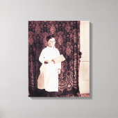 Butcher Boy 1890 met klaverfoto Canvas Afdruk (Voorkant)