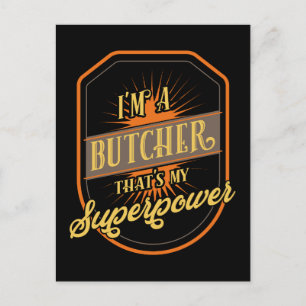 Butcher Briefkaart