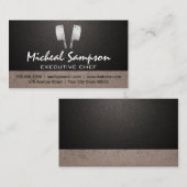Butcher Knives | Chef Visitekaartje (Voorkant / Achterkant)