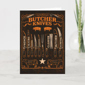 Butcher Knives Kaart (Voorkant)
