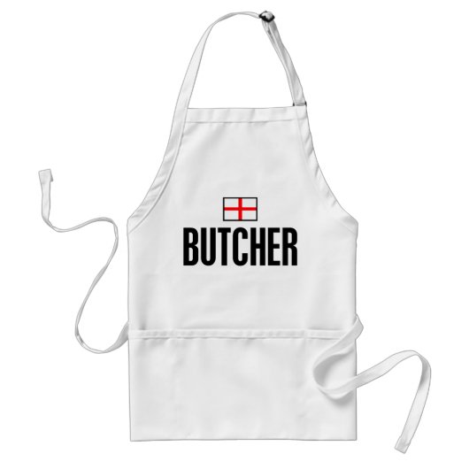 Butcher Standaard Schort (Voorkant)