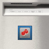 Butcher Steak, geborsteld voor metaal Magneet (Insitu (Vaatwasser))